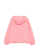 Giubbino per bambina K-Way Kids rosa con cerniera K61336W Q28 K-WAY KIDS 
