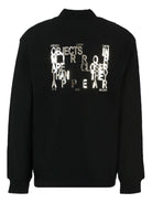 T-shirt per bambina MSGM Kids nero con collo alto F5MSJGTH192 110 MSGM KIDS 