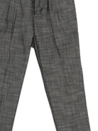 Pantaloni per bambino Paolo Pecora Kids nero plissé PP4249 NERO PAOLO PECORA KIDS 