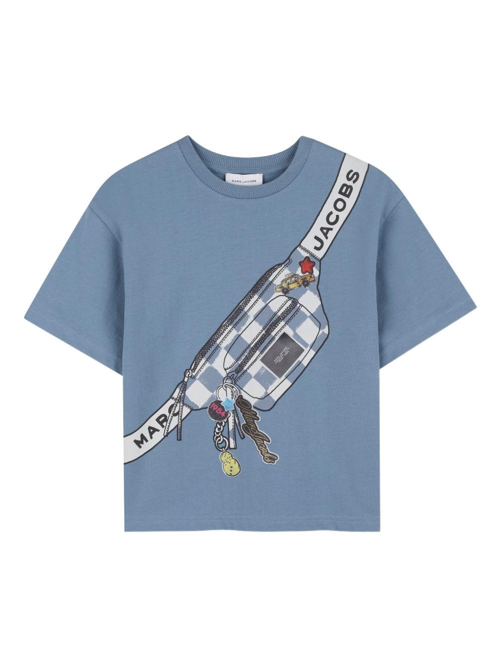 T-shirt per bambino The Marc Jacobs Kids con stampa grafica sul davanti W60763 80B THE MARC JACOBS KIDS 
