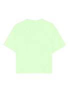 T-shirt per bambino Billieblush verde con stampa grafica U21697 552 BILLIEBLUSH 