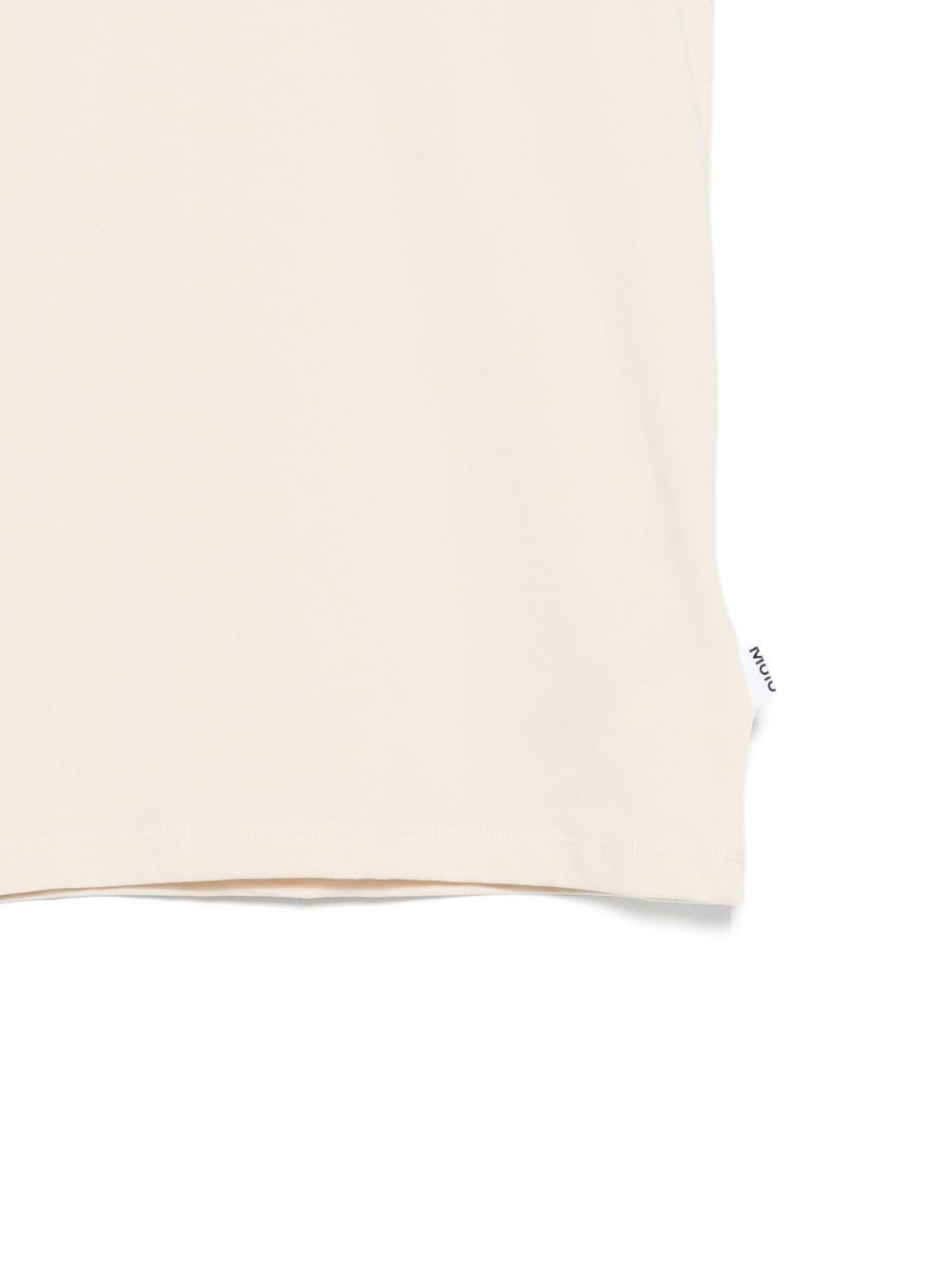 Set di due canottiere per bambina Molo beige con fantasie diverse 2S26Q801 9499 MOLO 