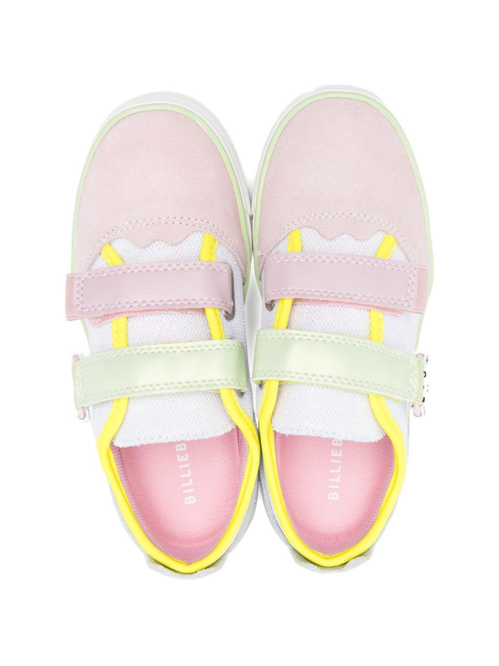 Sneakers per bambina Billieblush rosa con design color-block U22207 Z41 BILLIEBLUSH 