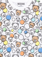 Tutina per neonato Moschino Kids multicolore com stampa grafica all-over MUT04LLAB5A 83680 MOSCHINO KIDS 