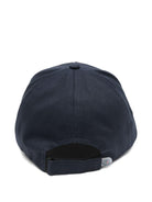 Cappello per bambino Moncler Enfant blu scuro<BR/> con logo L19543B000010U082 742 MONCLER ENFANT 