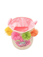 Borsa per bambina Billieblush beige con pompon U22037 499 BILLIEBLUSH 