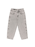 Jeans a cinque tasche per bambino Emporio Armani Kids grigi con patta a bottoni - Rubino Kids