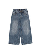 Jeans Askio per bambino Molo denim con design cinque tasche - Rubino Kids