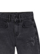 Jeans per bambina DKNY Kids denim con ricamo - Rubino Kids