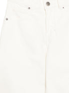 Jeans per bambina Douuod Kids bianchi con orlo sfrangiato - Rubino Kids