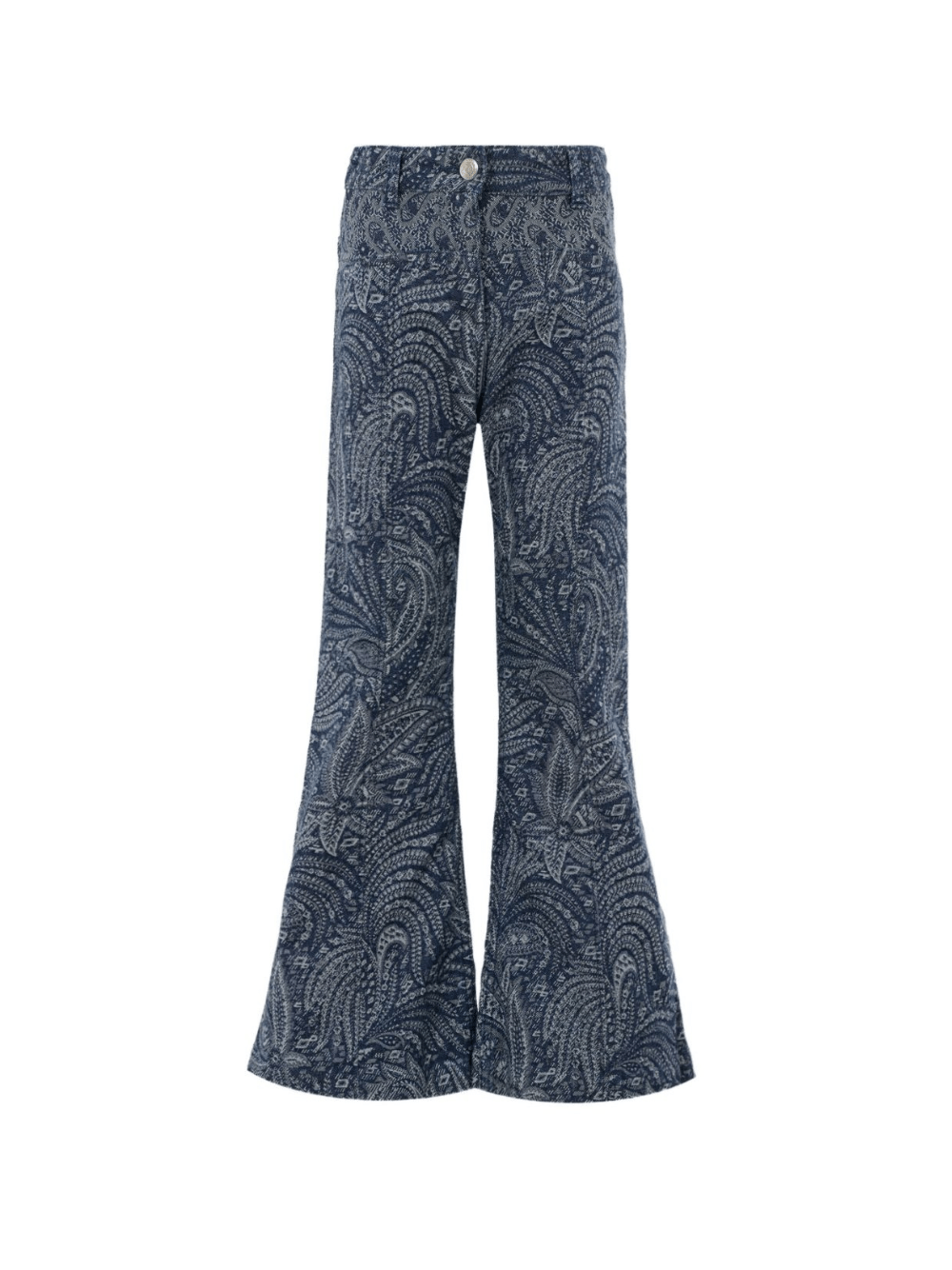 Jeans per bambina ETRO KIDS denim con motivo paisley - Rubino Kids