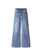 Jeans per bambina Molo Asta in denim con decorazione con strass - Rubino Kids