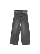 Jeans per bambina Pinko Kids grigi con logo sul lato posteriore - Rubino Kids