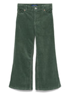Jeans per bambina Scotch & Soda The Wave verde in velluto a coste - Rubino Kids