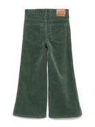 Jeans per bambina Scotch & Soda The Wave verde in velluto a coste - Rubino Kids