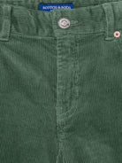 Jeans per bambina Scotch & Soda The Wave verde in velluto a coste - Rubino Kids