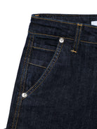 Jeans per bambino MSGM Kids denim con toppa con logo - Rubino Kids