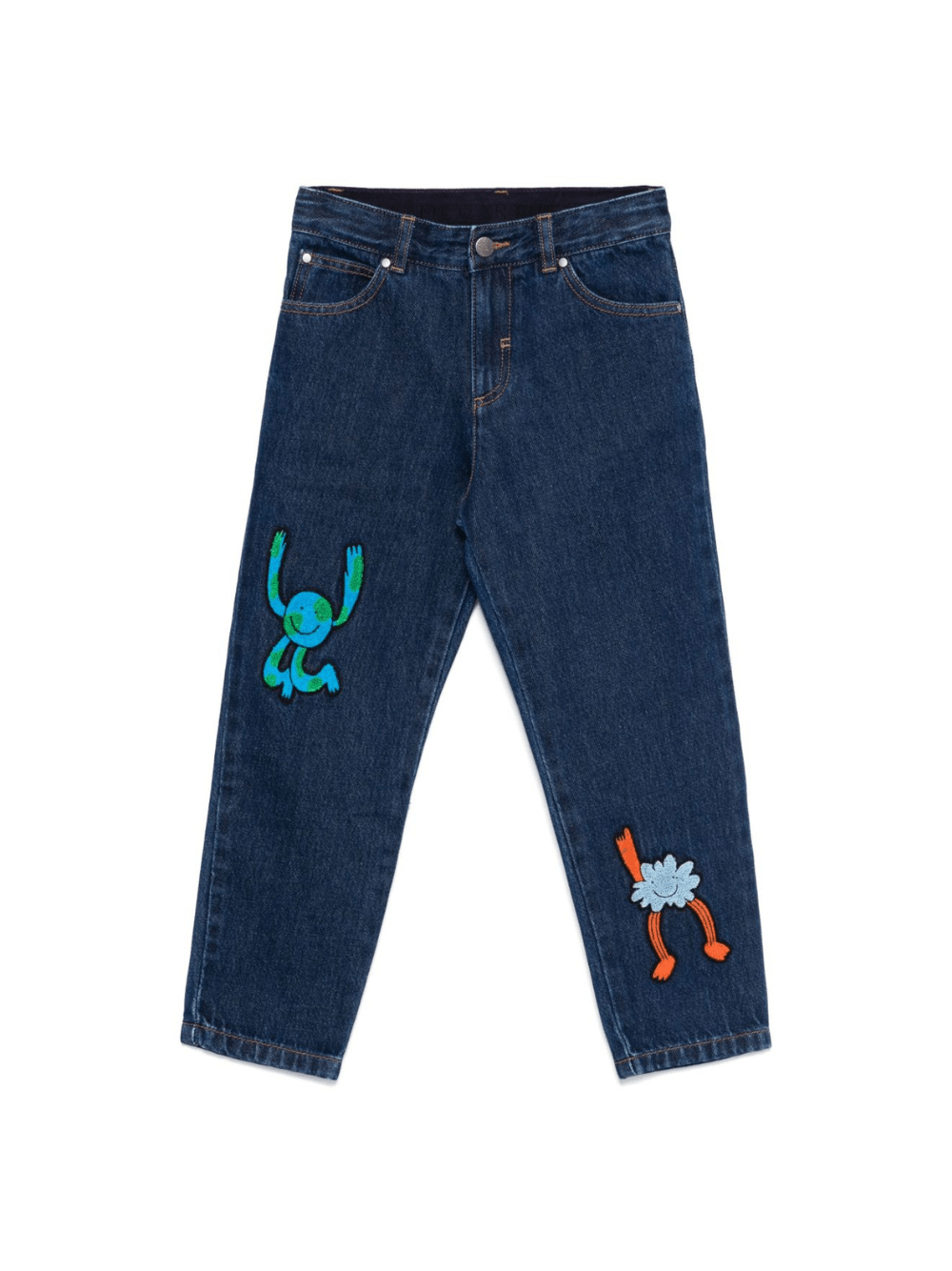 Jeans per bambino Stella McCartney Kids Earth Friends in denim - Rubino Kids