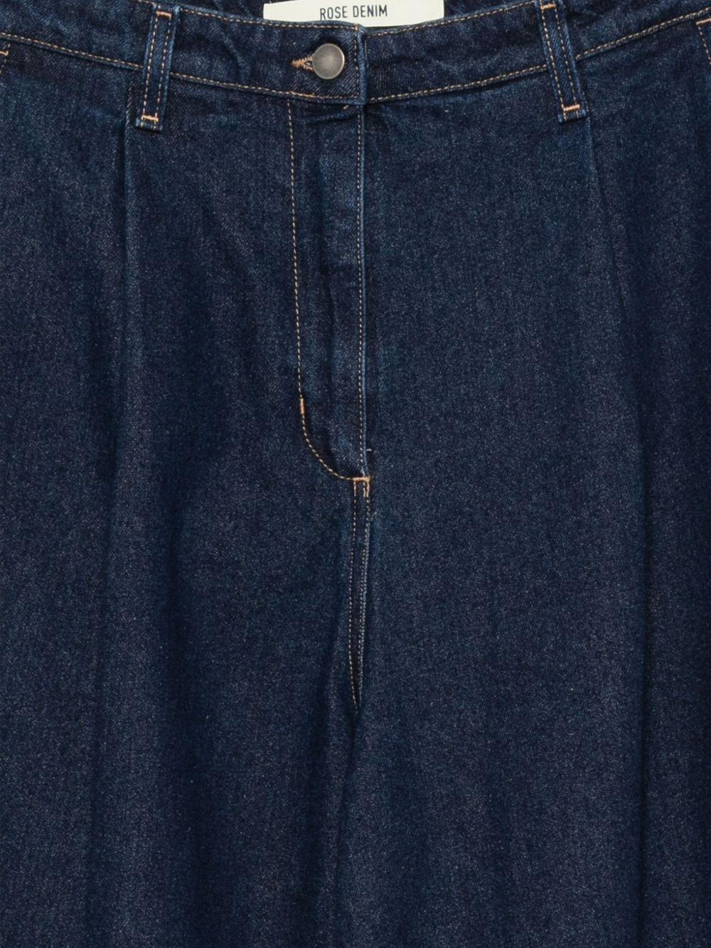 Jeans per donna Merci blu con pieghe sul davanti - Rubino Kids