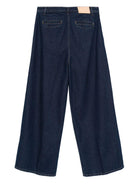 Jeans per donna Merci blu con pieghe sul davanti - Rubino Kids