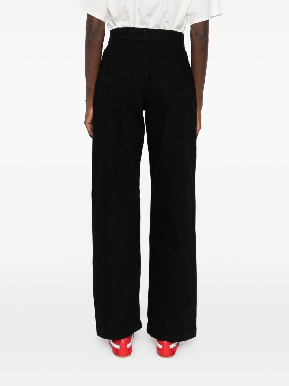 Jeans per donna The New Society neri a gamba dritta - Rubino Kids