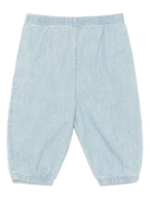 Jeans per neonata POLO RALPH LAUREN KIDS azzurro con ricamo - Rubino Kids