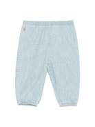 Jeans per neonata POLO RALPH LAUREN KIDS azzurro con ricamo - Rubino Kids