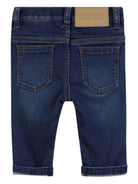 Jeans per neonato Boss Kidswear denim con design a cinque tasche - Rubino Kids