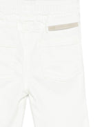 Jeans per neonato Stella McCartney Kids bianchi elasticizzati - Rubino Kids