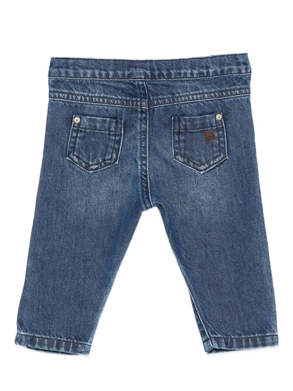Jeans per neonato Tartine Et Chocolat denim a cinque tasche - Rubino Kids