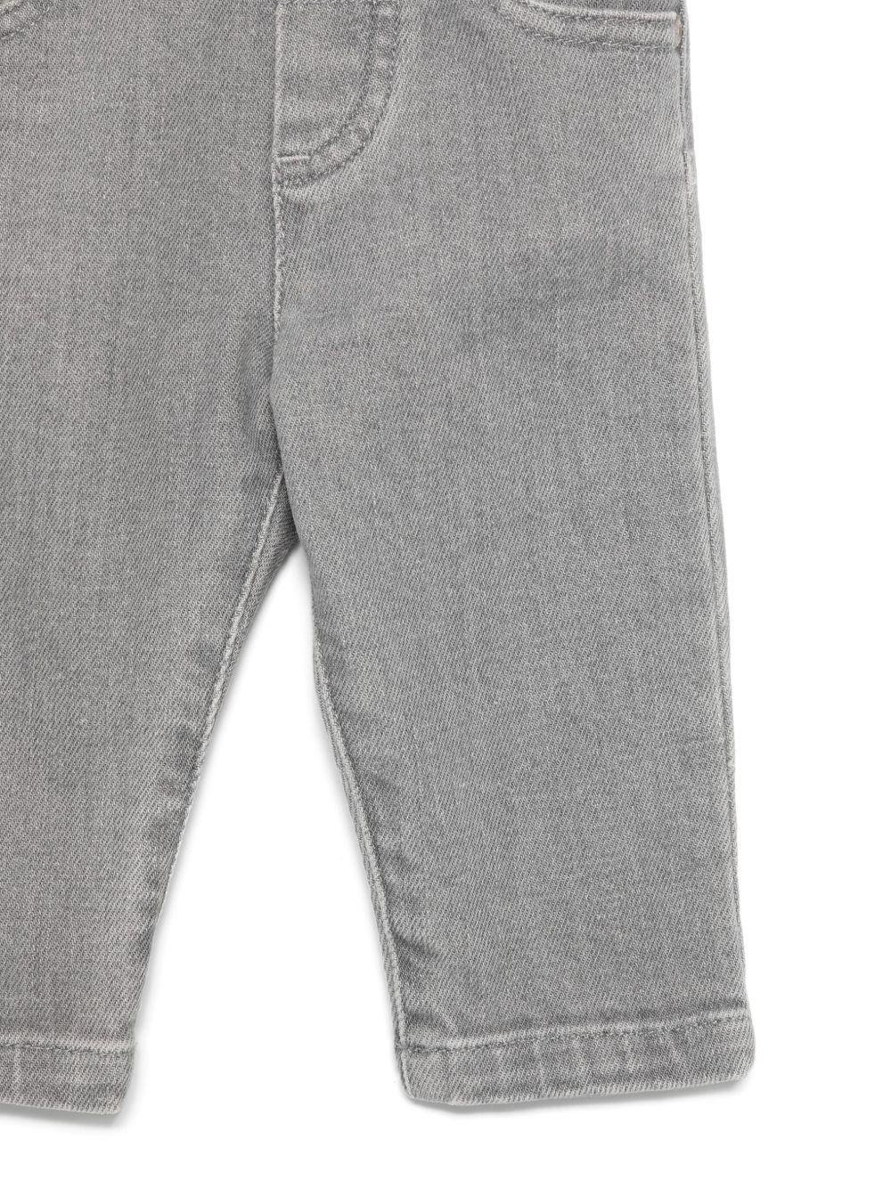 Jeans per neonato Tartine Et Chocolat grigio modello dritto - Rubino Kids