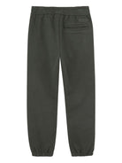 Joggers per bambino Lanvin Enfant verde con orli elasticizzati - Rubino Kids