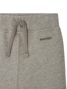 Joggers per neonato Bonpoint Bambo grigio con coulisse - Rubino Kids