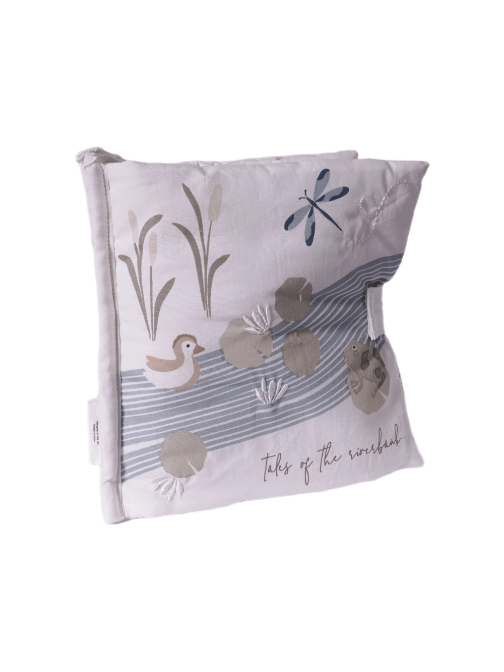 Libro in tessuto per neonati Avery Row multicolore con stampa animali - Rubino Kids