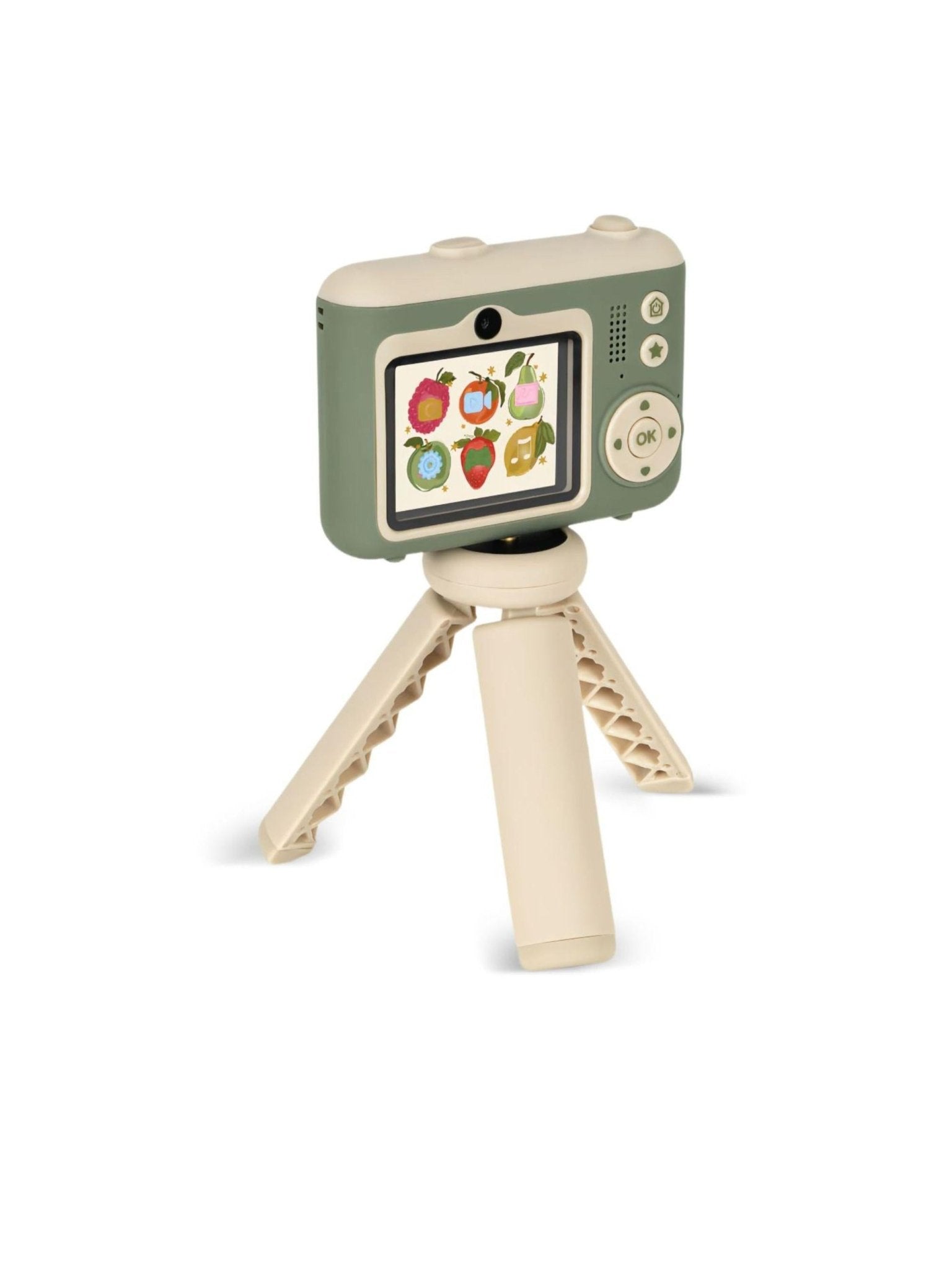 Macchina fotografica giocattolo per bambini Konges Sløjd multicolore con logo print - Rubino Kids