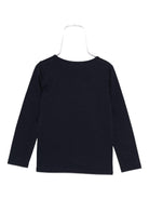 Maglia per bambina Bonpoint blu con stampa ciliegia - Rubino Kids