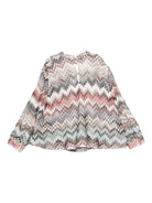 Maglia per bambina Missoni Kids multicolore con motivo a zigzag - Rubino Kids