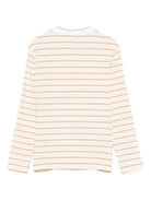 Maglia per bambino Eleventy Kids beige con motivo a righe - Rubino Kids