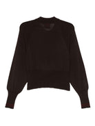 Maglia per donna Merci marrone con colletto stile polo - Rubino Kids