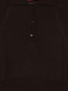 Maglia per donna Merci marrone con colletto stile polo - Rubino Kids