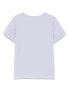 Maglietta per bambina Mini Rodini lilla con stampa grafica - Rubino Kids