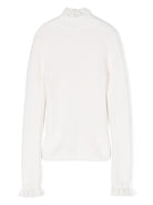 Maglione collo alto con ricamo - Rubino Kids