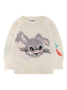 Maglione Gilby per neonata Molo bianco con motivo coniglio - Rubino Kids