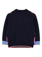 Maglione per bambina Billieblush blu con motivo farfalla - Rubino Kids