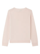 Maglione per bambina Bonpoint rosa con decorazione - Rubino Kids