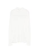 Maglione per bambina Elisabetta Franchi La Mia Bambina bianco con collo alto - Rubino Kids