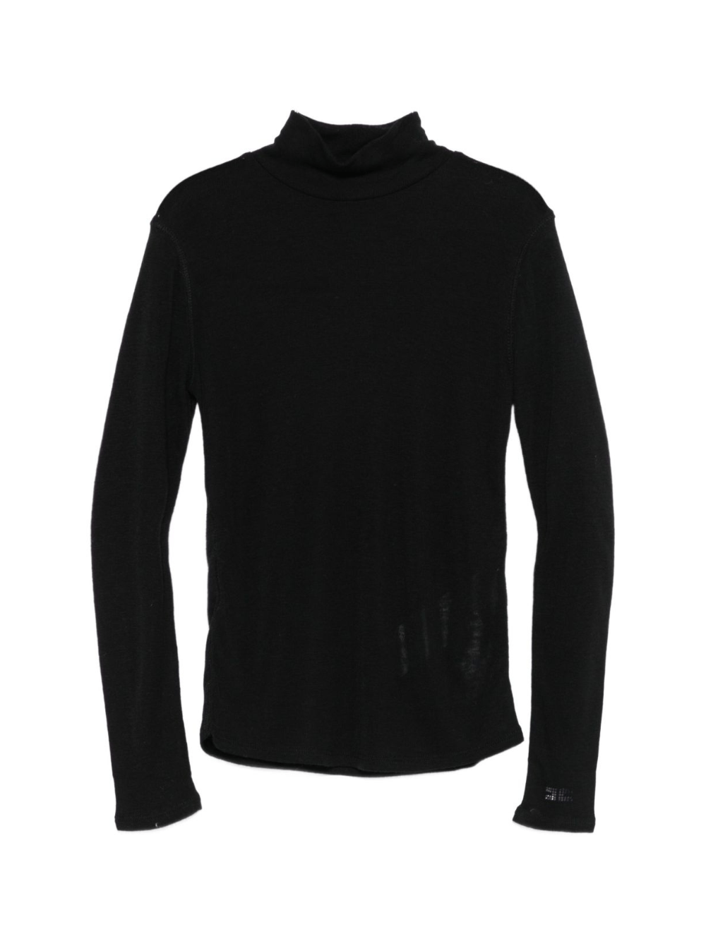 Maglione per bambina Elisabetta Franchi La Mia Bambina nero con collo alto - Rubino Kids