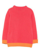 Maglione per bambina ETRO KIDS fucsia con motivo Pegaso - Rubino Kids