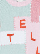 Maglione per bambina Stella McCartney Kids multicolor con design patchwork - Rubino Kids