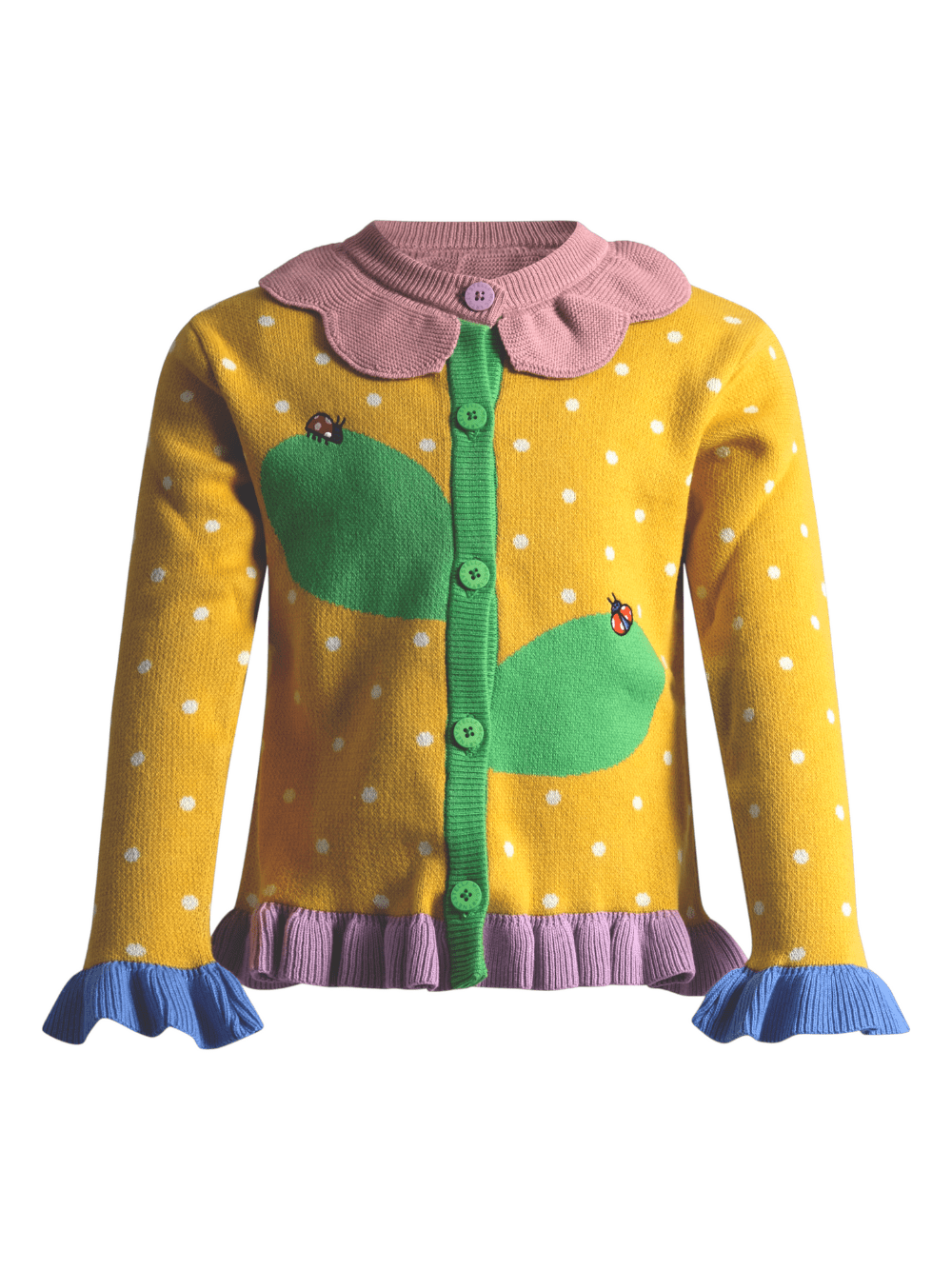 Maglione per bambina Stella McCartney Kids multicolore con design fiore - Rubino Kids